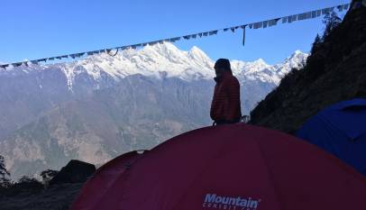 Baruntse peak attempt aborted due to lack of trails in Nepal