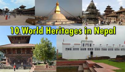 10 world heritage sites in Nepal