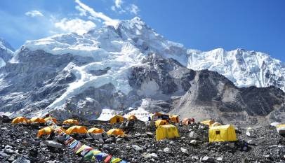 Everest base camp trek