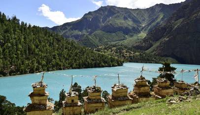 Shey Phoksundo lake: Photo-Pasang Dolpo