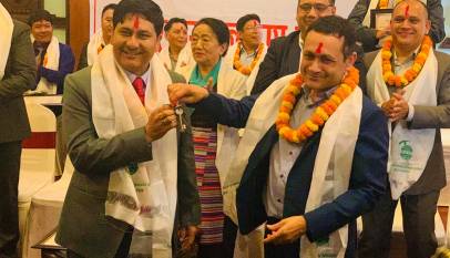 TAAN handing taking ceremony