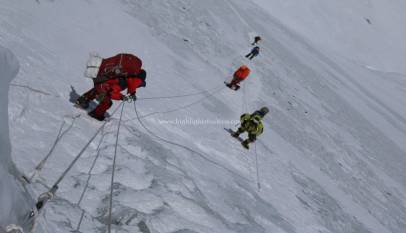 Sagarmatha climbers