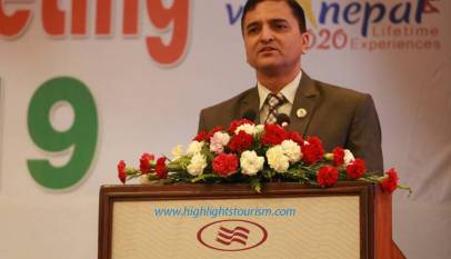 Minister Yogesh Bhattarai