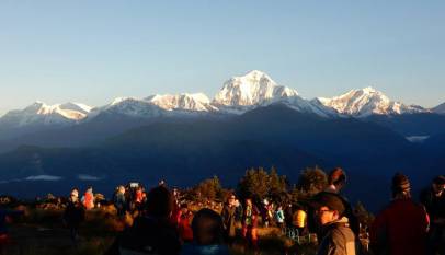 Dhaulagiri seen from Poon hill
