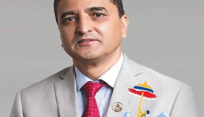 Tourism Minister Yogesh Bhattarai