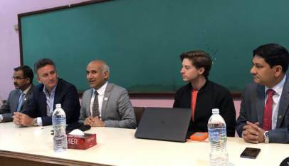 NTB and Extreme E holding Press Meet