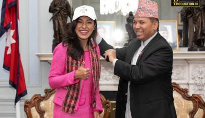 Miss Nepal World -Anushka Shrestha