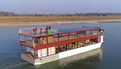 Online booking for Cruise ship in Narayani river